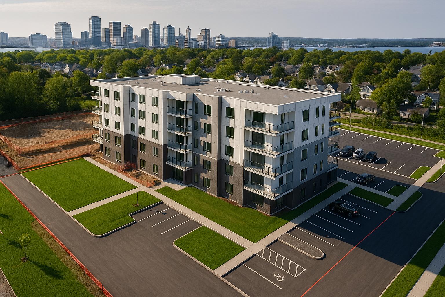 Thumbnail for: Site Plan Approval Durations in HRM by Project Size: Median and P80 Benchmarks