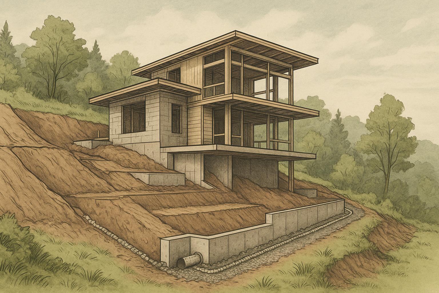 Thumbnail for: Building on Sloped Lots in Nova Scotia: Earthworks, Drainage, and Design Tricks