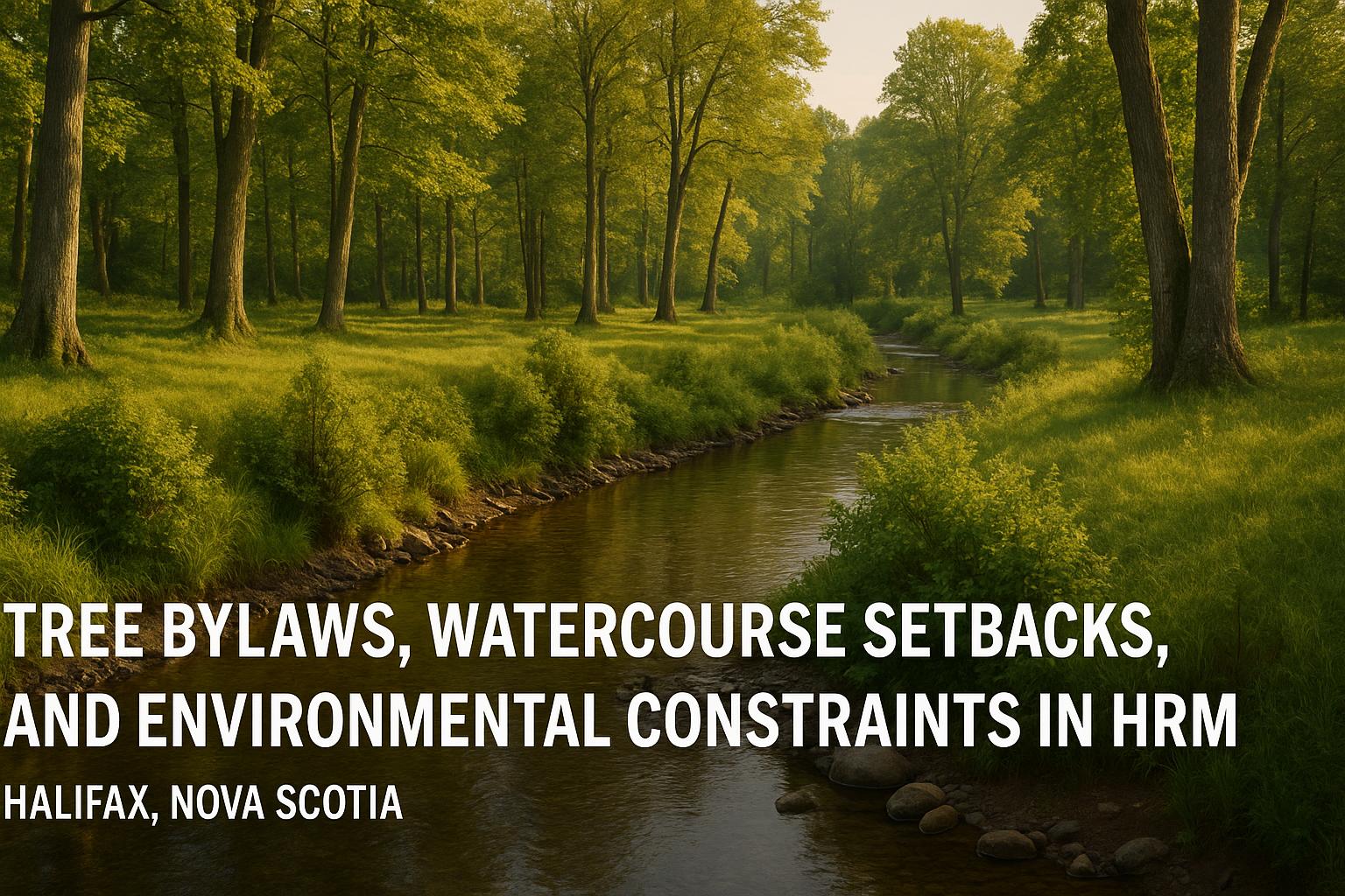 Thumbnail for: Tree Bylaws, Watercourse Setbacks, and Environmental Constraints in HRM