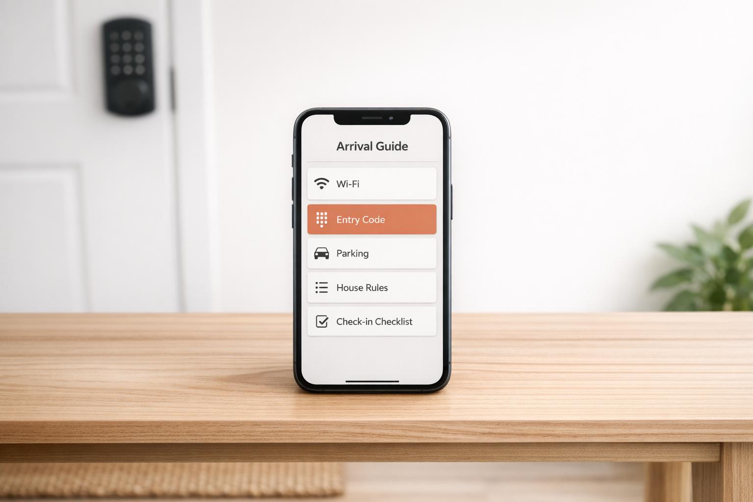 airbnb arrival guide template