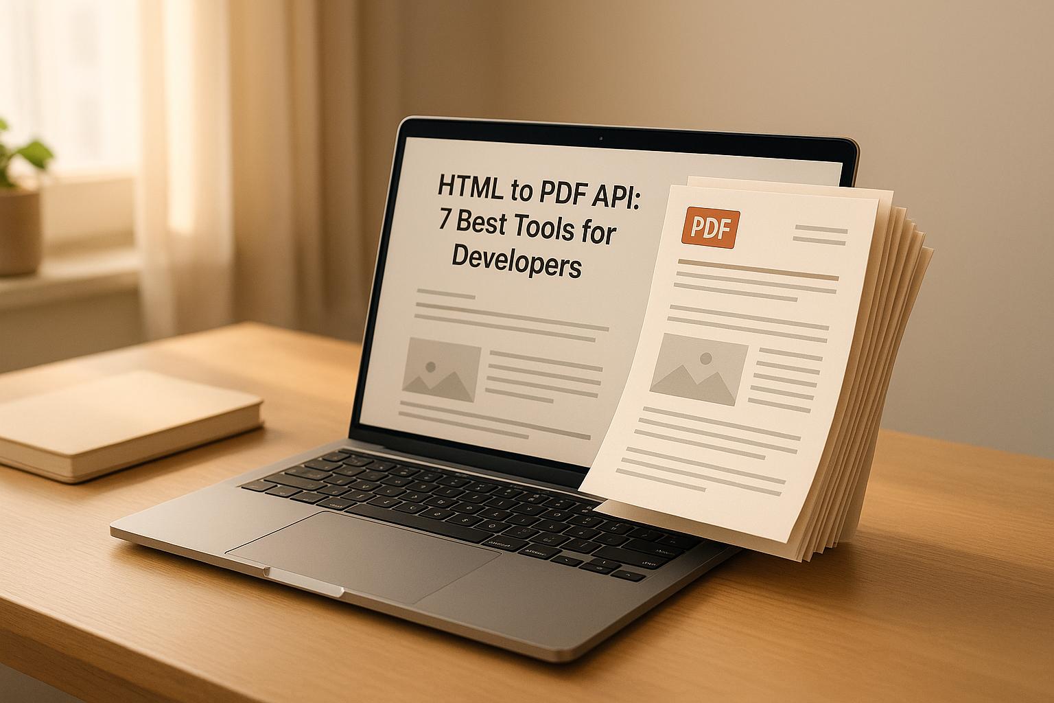 HTML to PDF API: 7 Best Tools for Developers