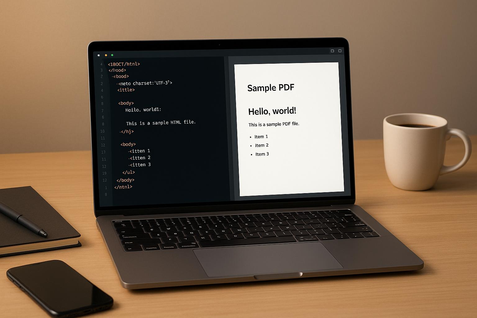 How to Convert HTML to PDF Using REST API