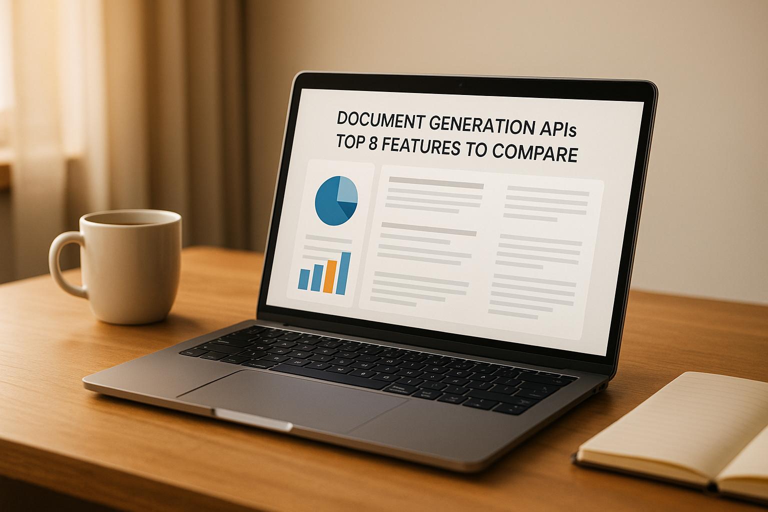 Document Generation APIs: Top 8 Features to Compare