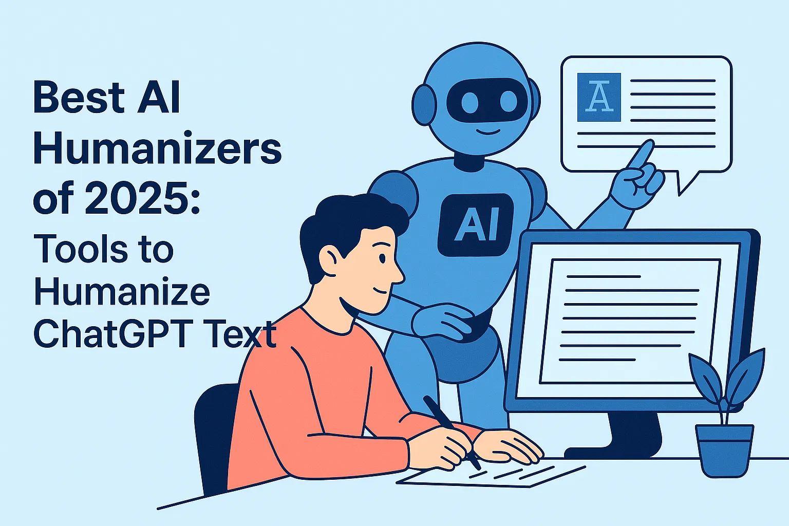 Best AI Humanizers of 2025: Tools to Humanize ChatGPT Text
