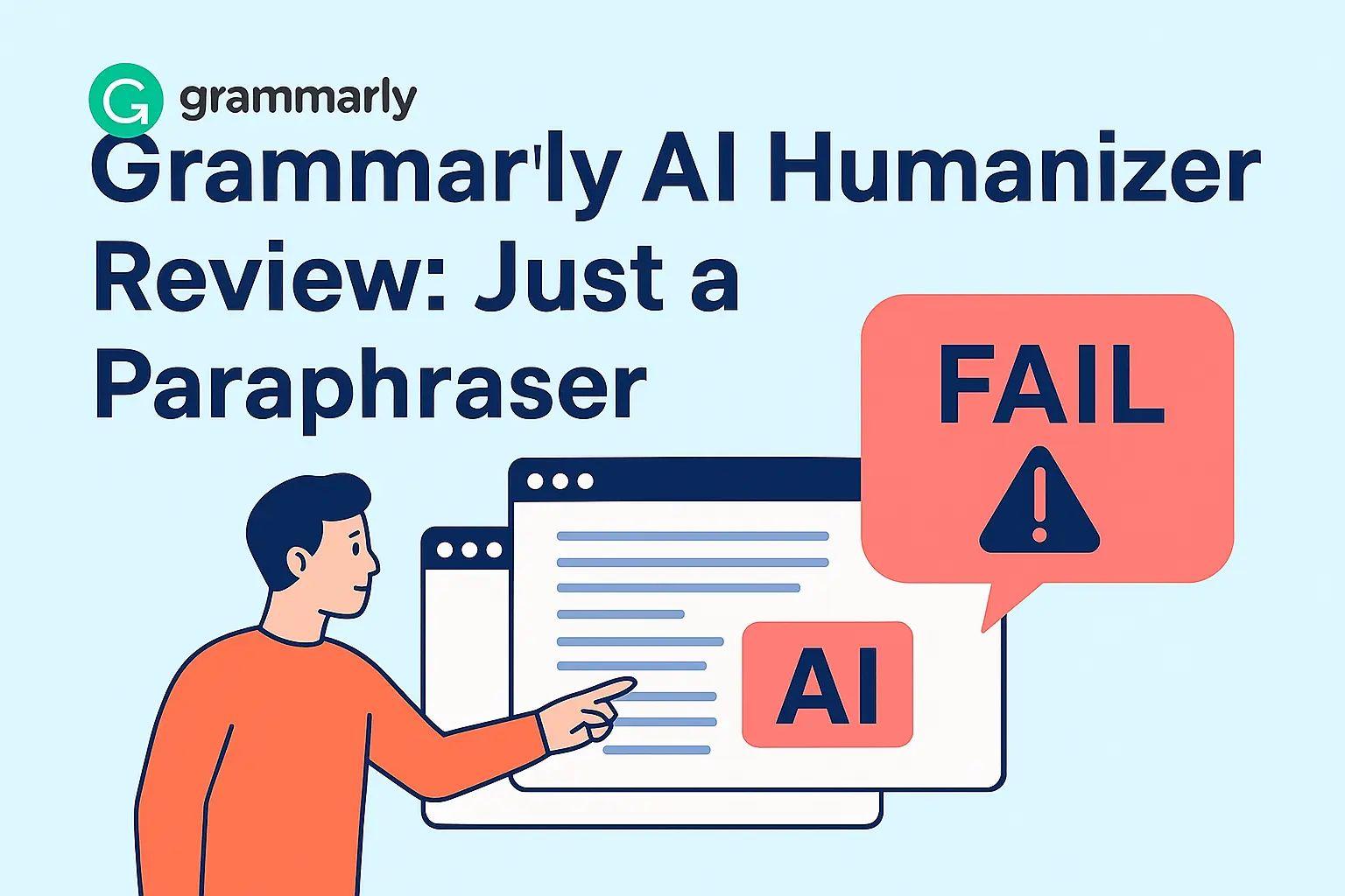 Grammarly AI Humanizer Review: Just a Paraphraser