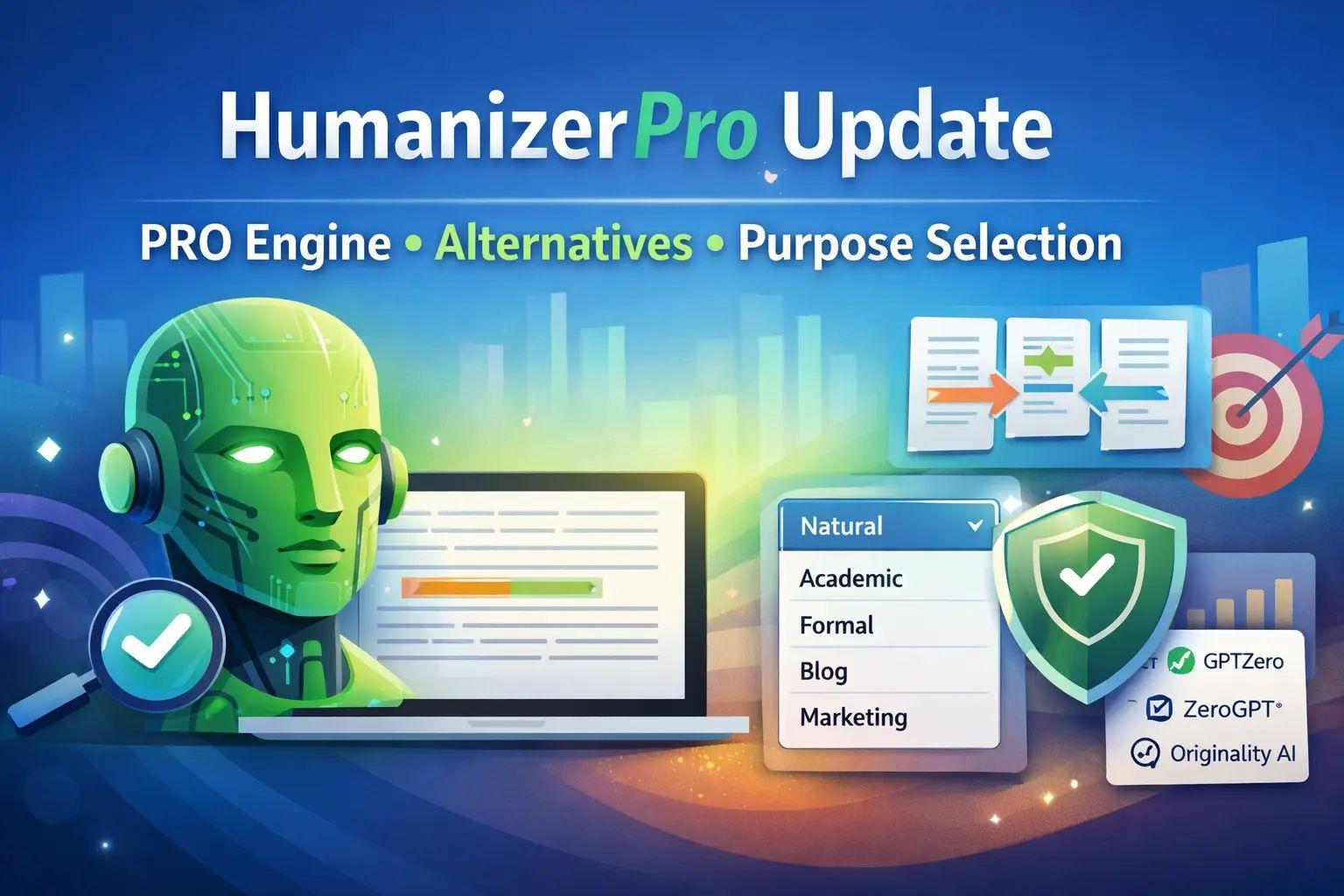 AI Humanizer Update: PRO Engine, Alternatives, Purpose
