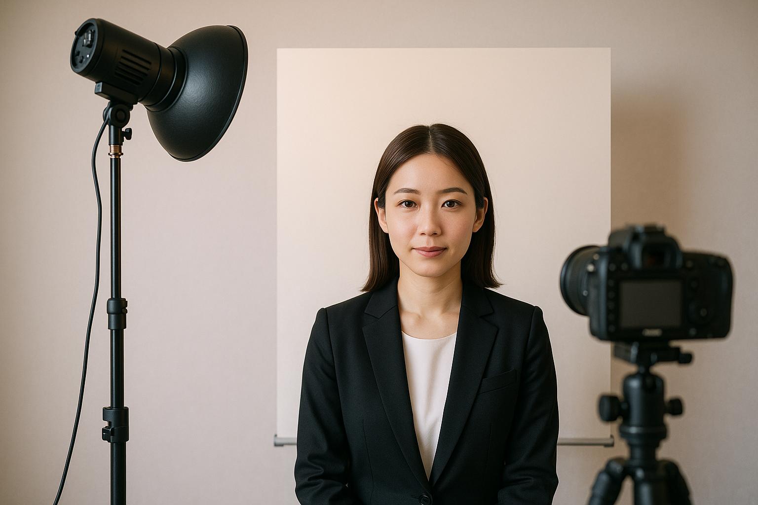 マイナンバーカード写真の背景色の選び方