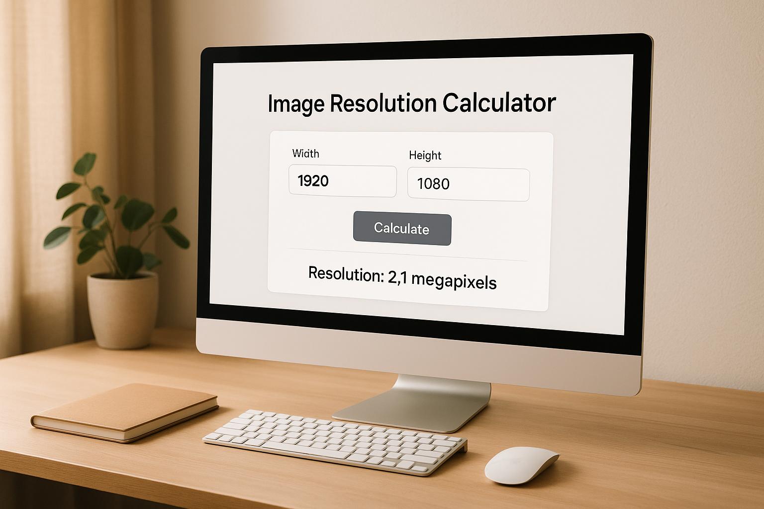 Image Resolution Calculator
