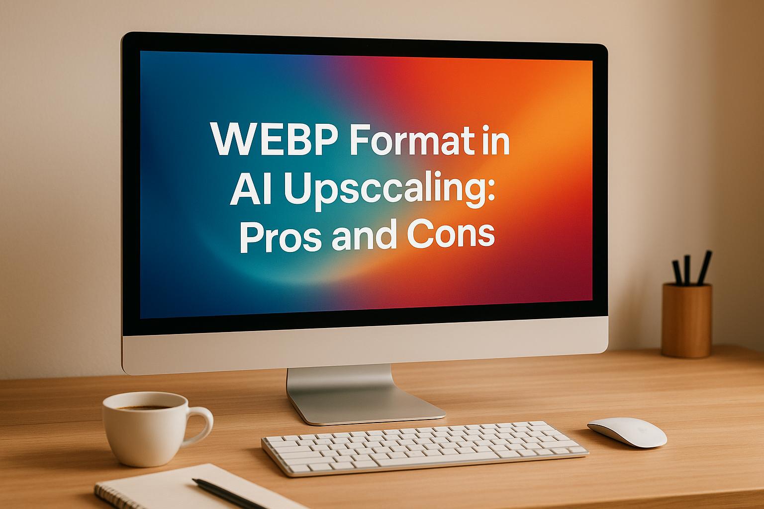 WEBP Format in AI Upscaling: Pros and Cons