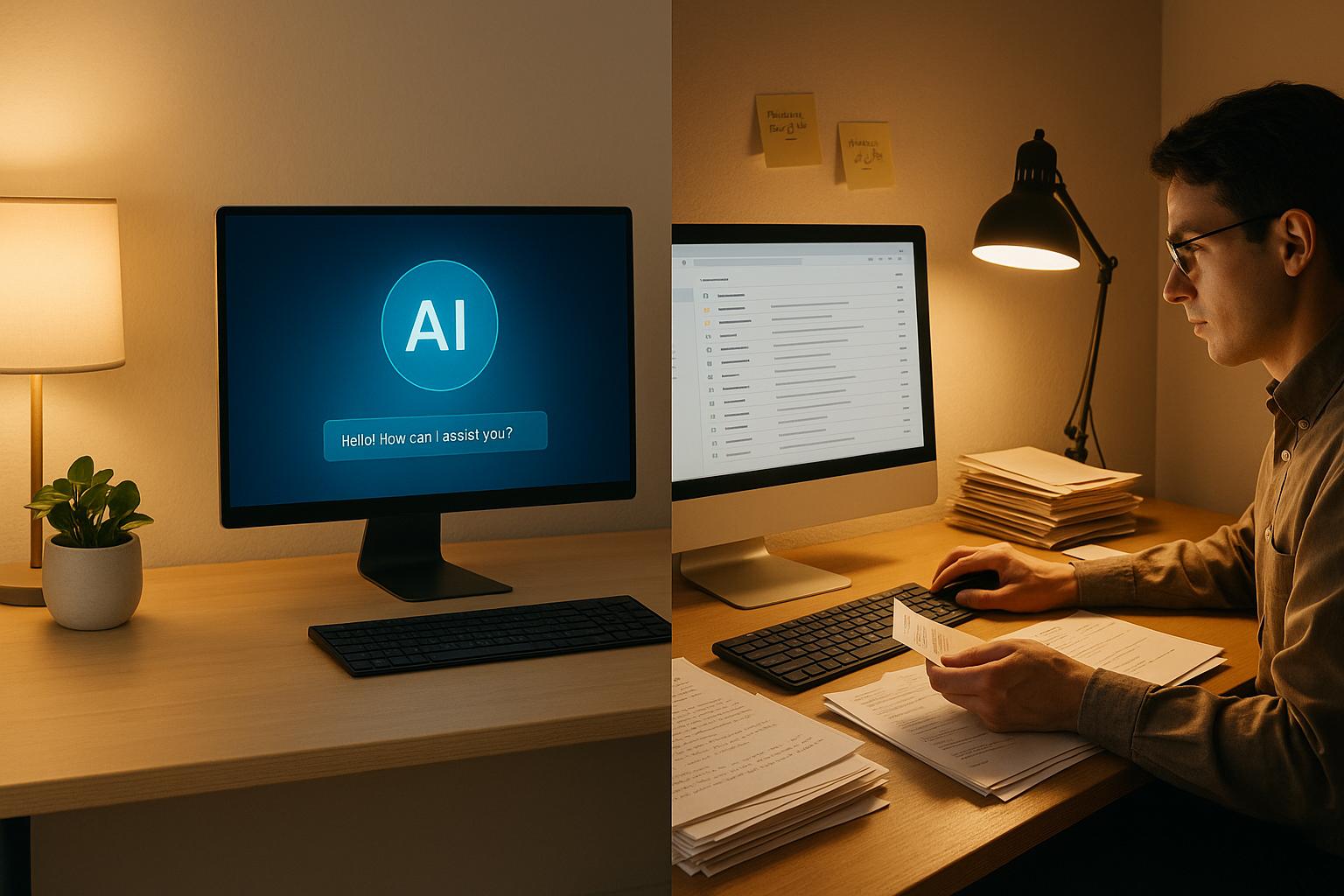 AI vs Manual Message Management: A Comparison