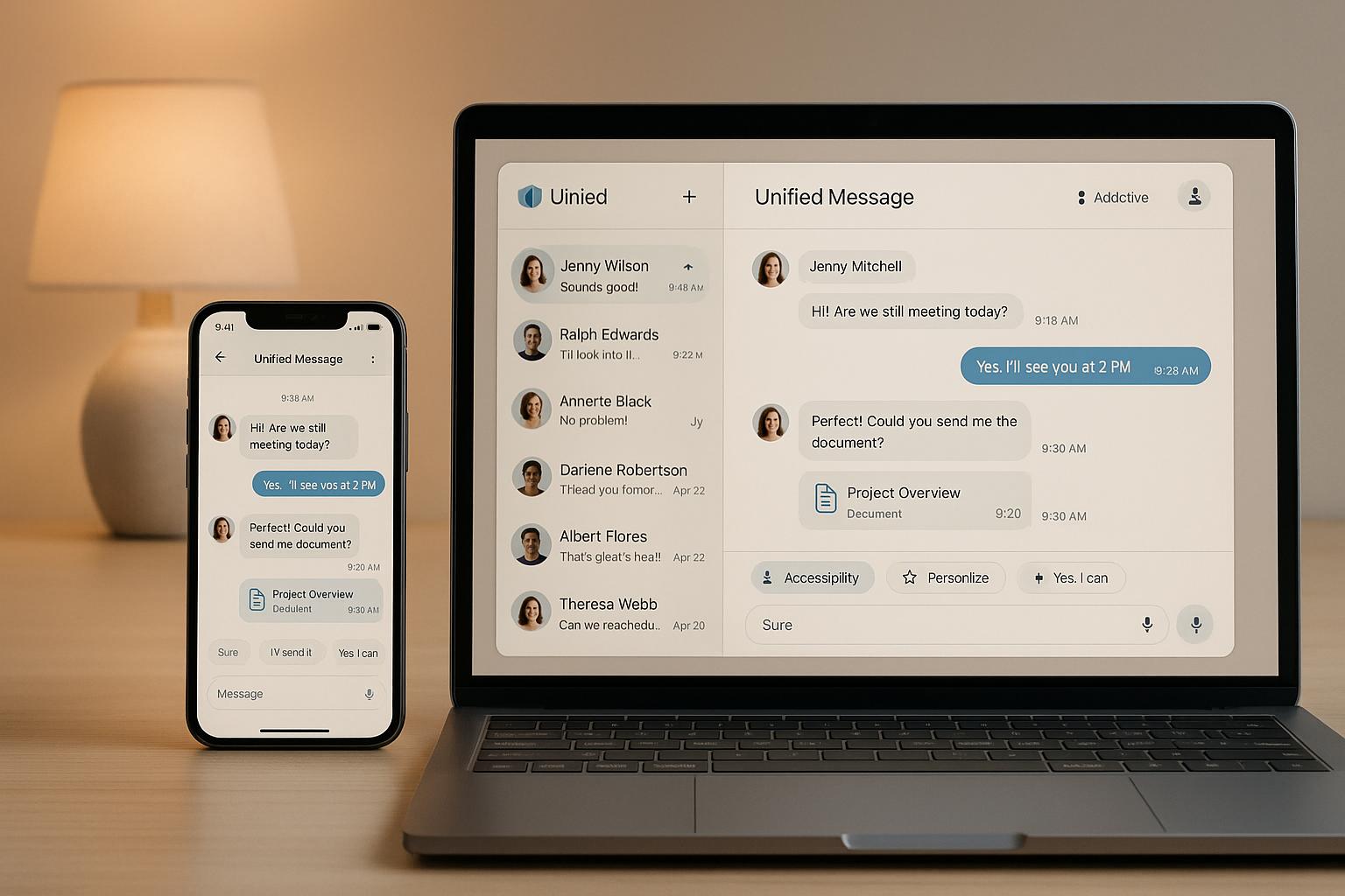 How AI Improves UX in Unified Messaging
