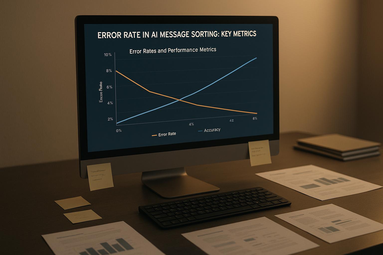 Error Rate in AI Message Sorting: Key Metrics