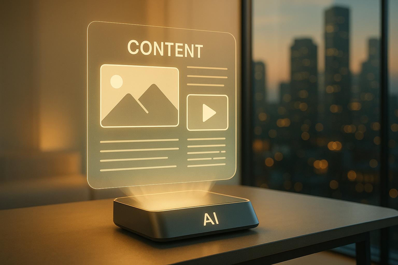 How AI Generates Dynamic Content