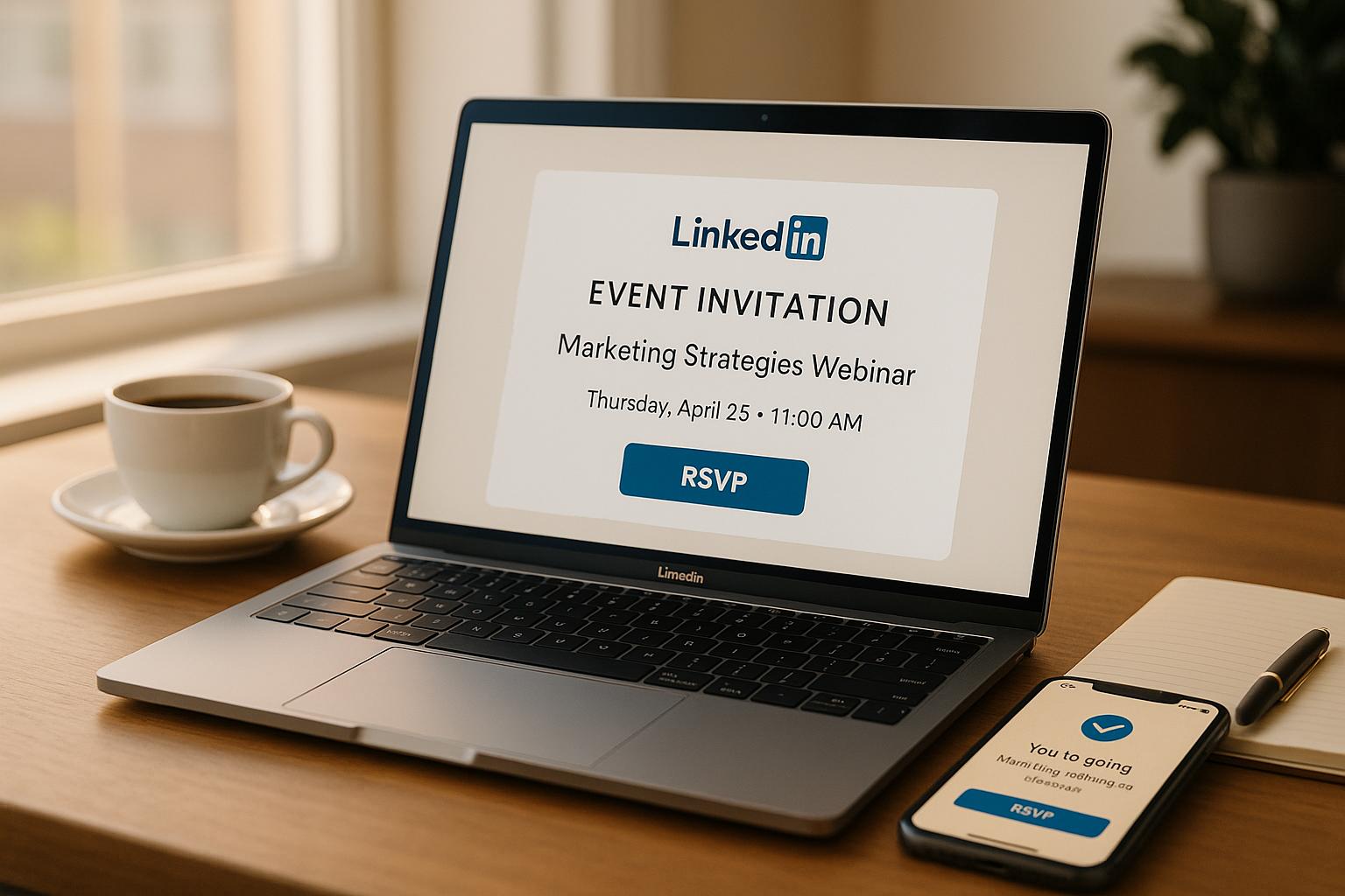 Thumbnail for: 5 LinkedIn Event Invitation Tips for Higher RSVPs