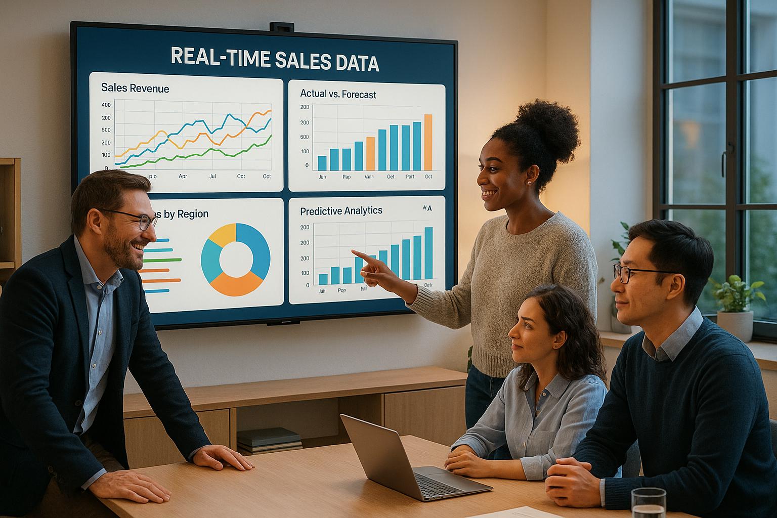 Thumbnail for: How AI Improves Real-Time Sales Forecasting Accuracy
