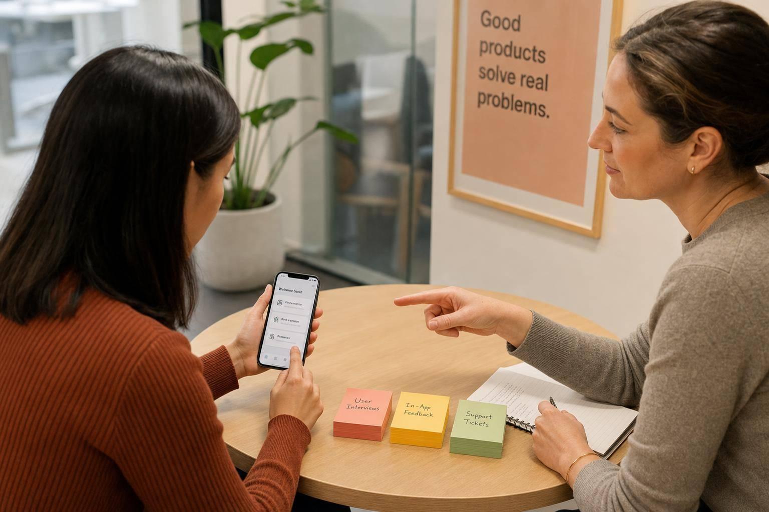 How to Use Feedback to Refine Problem-Solution Fit