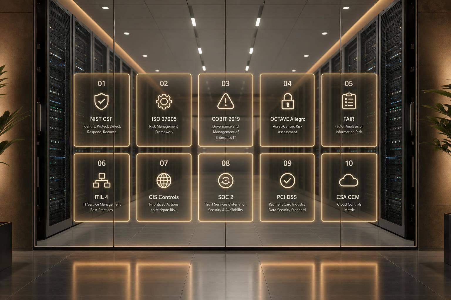 10 Frameworks for Evaluating IT Infrastructure Risks