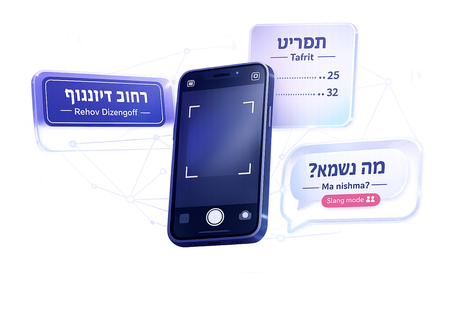 Hebrew for Beginners: Read Menus, Street Signs, and WhatsApp Messages Instantly