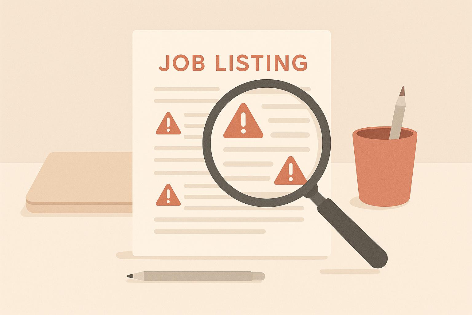 Thumbnail for: 5 Red Flags In Job Listings To Avoid