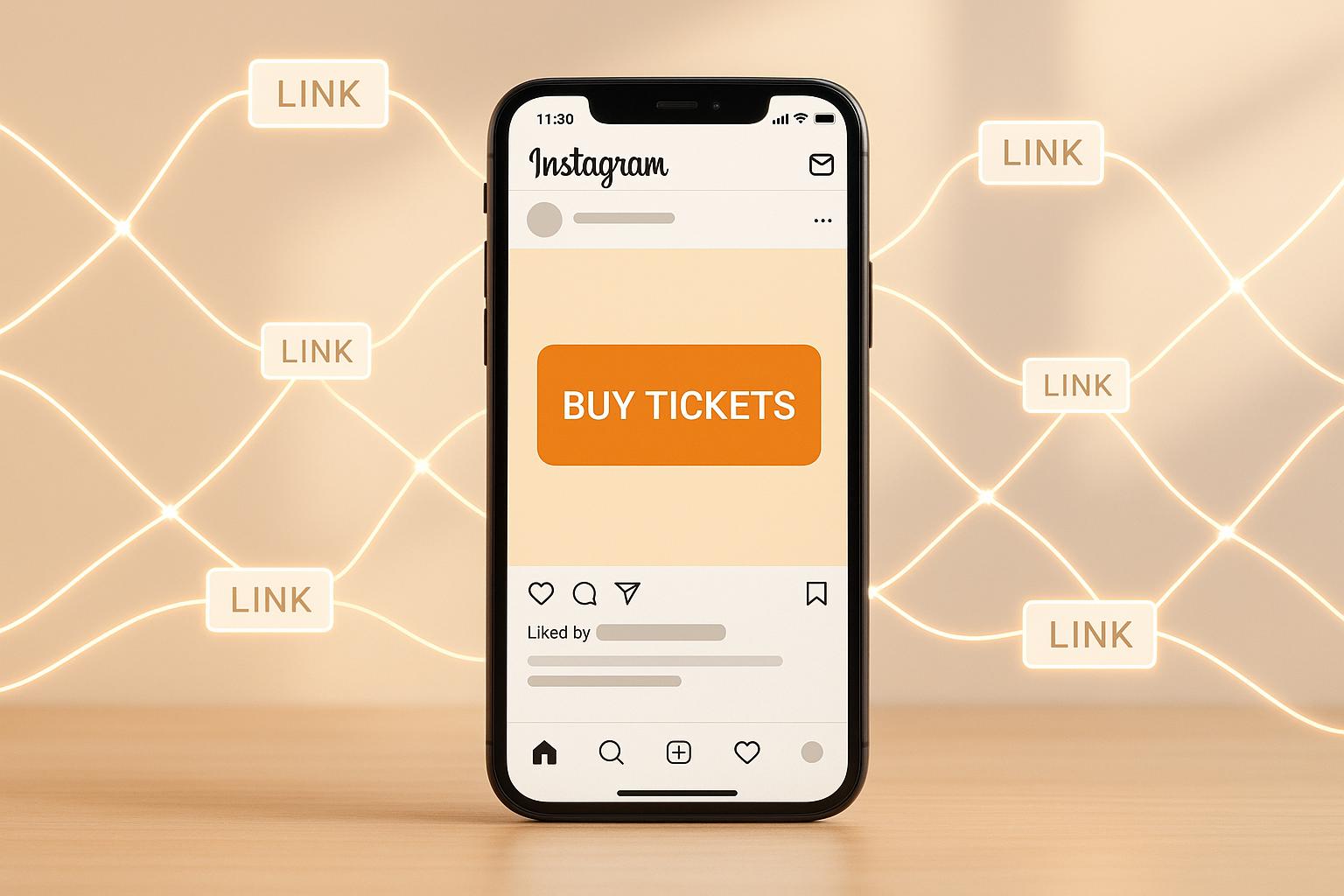 Thumbnail for: How Smart Links Boost Instagram Ticket Sales