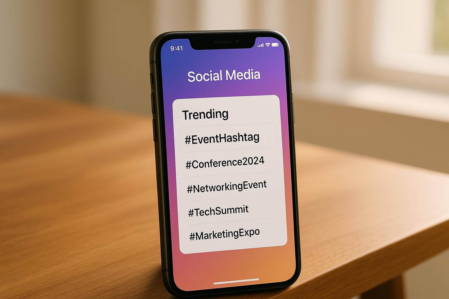 Thumbnail for: Event Hashtag Finder for Better Reach
