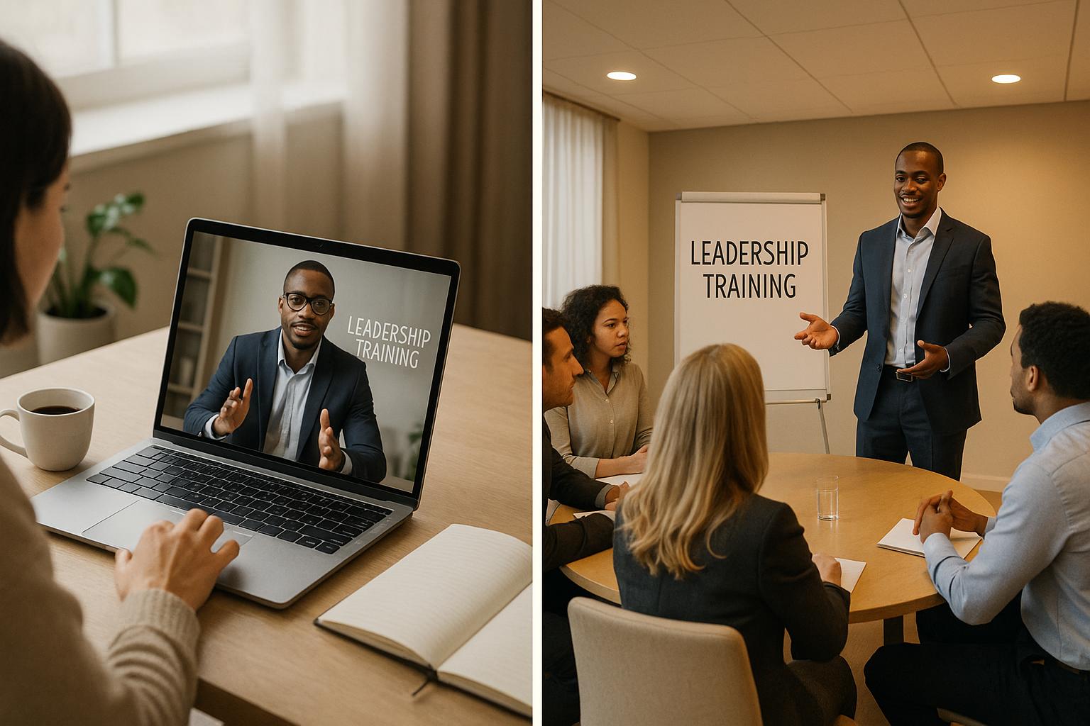 Thumbnail for: Leadership Training Online vs In-Person: Key Differences