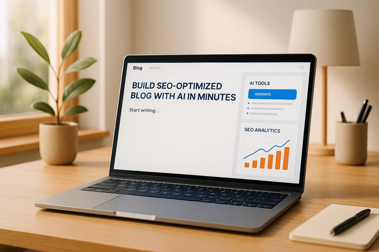 build seo-optimized blog with ai in minutes