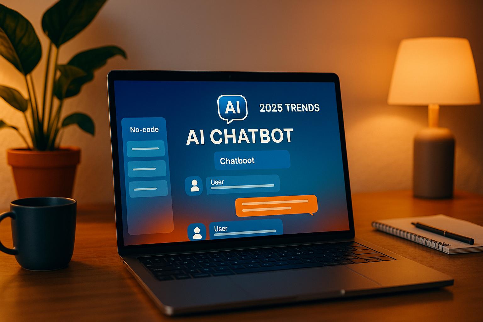 AI Chatbots in No-Code Platforms: 2025 Trends
