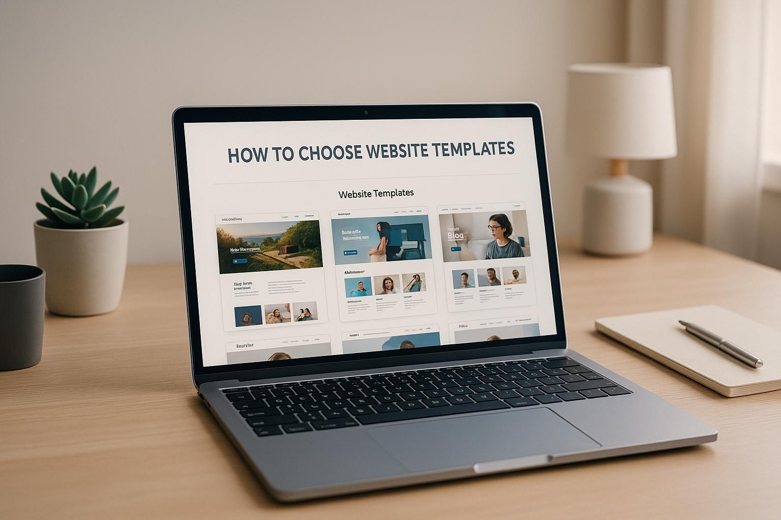 How to Choose Website Templates