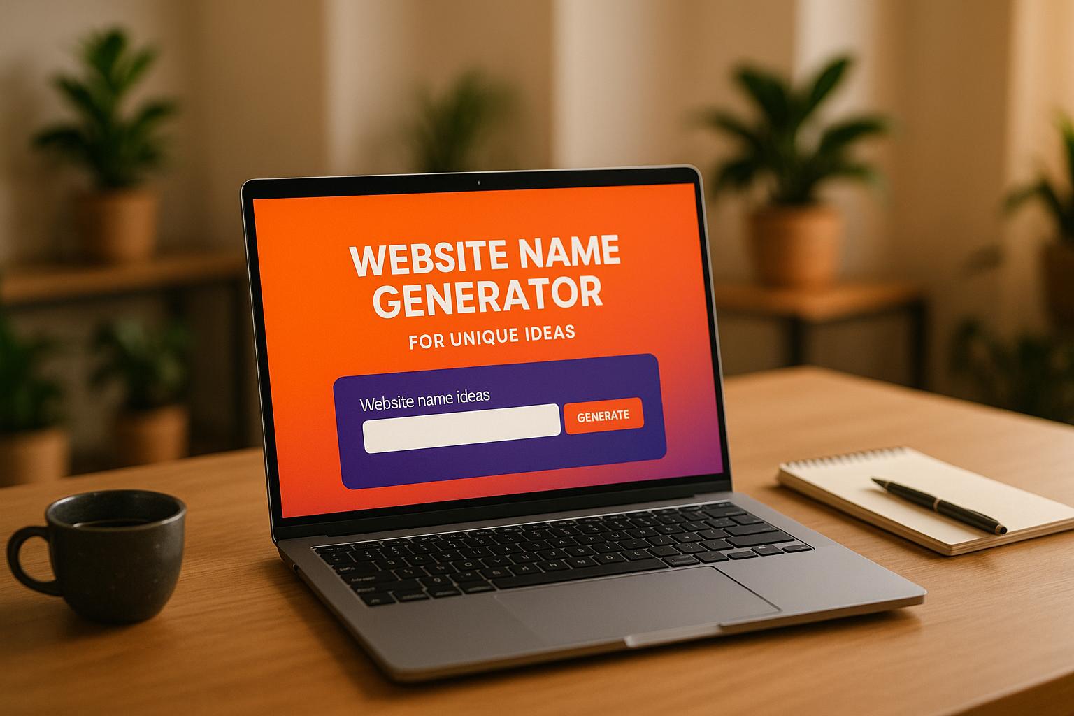Website Name Generator for Unique Ideas