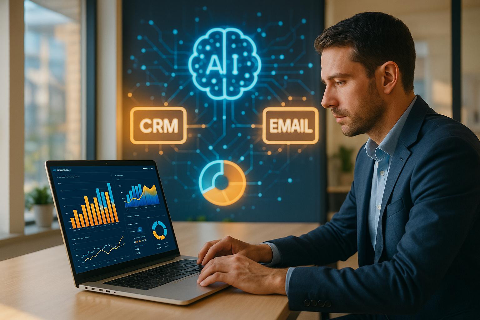 AI-Powered Real-Time Analytics for CRM and Email