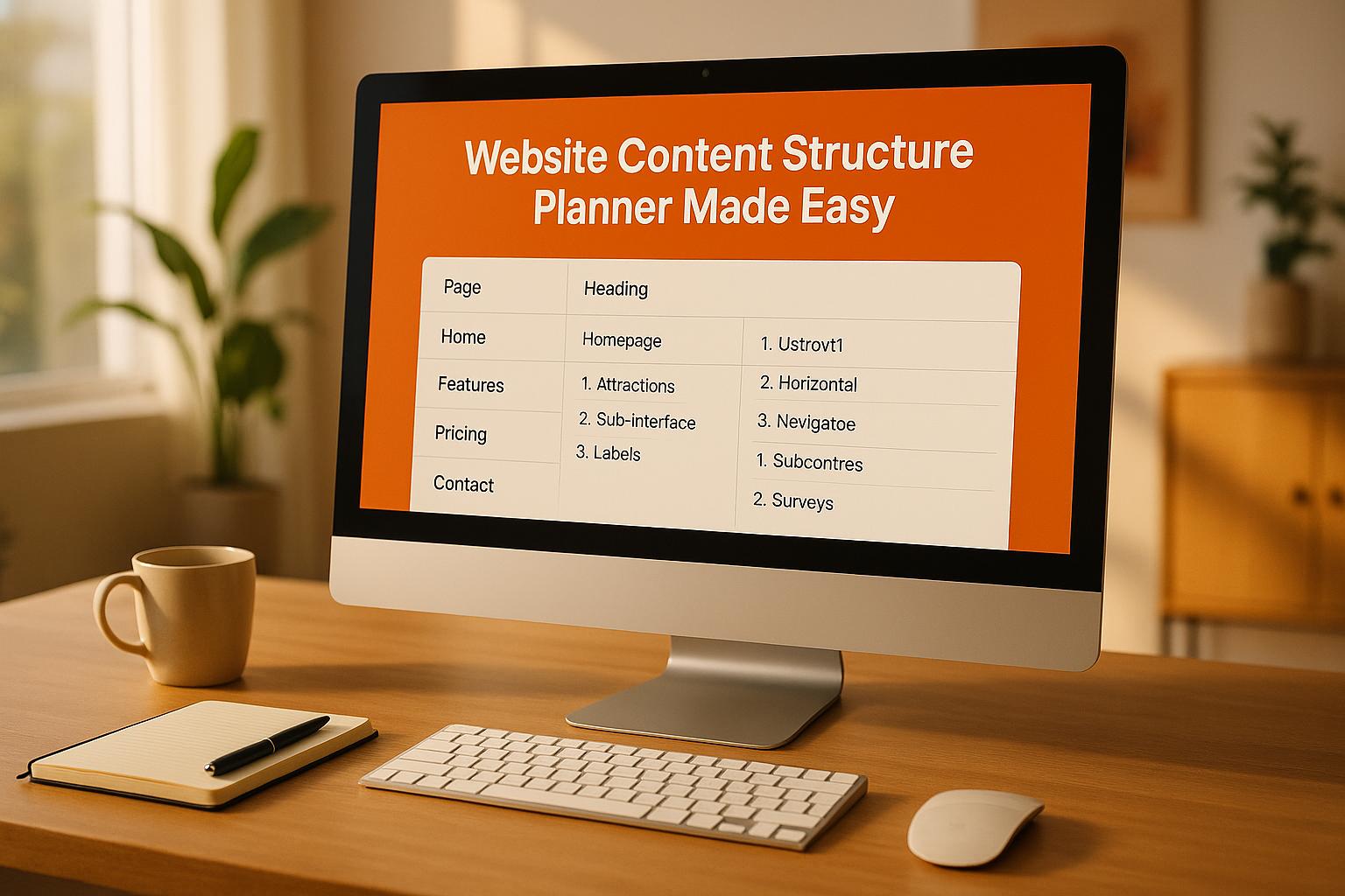 Website Content Structure Planner Made Easy