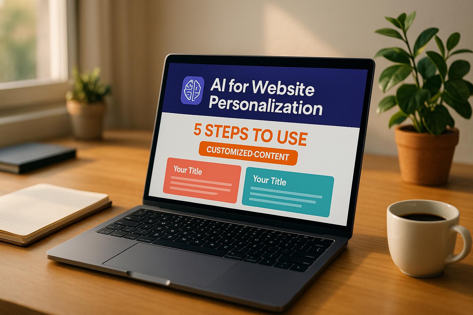 5 Steps to Use AI for Website Personalization