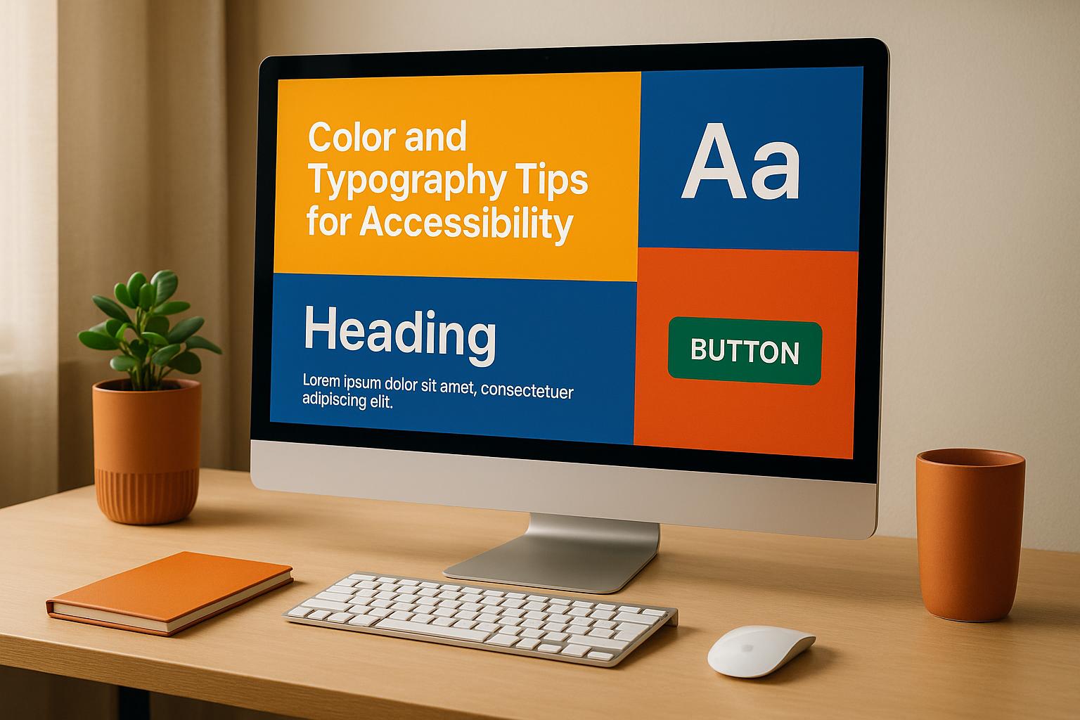 Color and Typography Tips for Accessibility