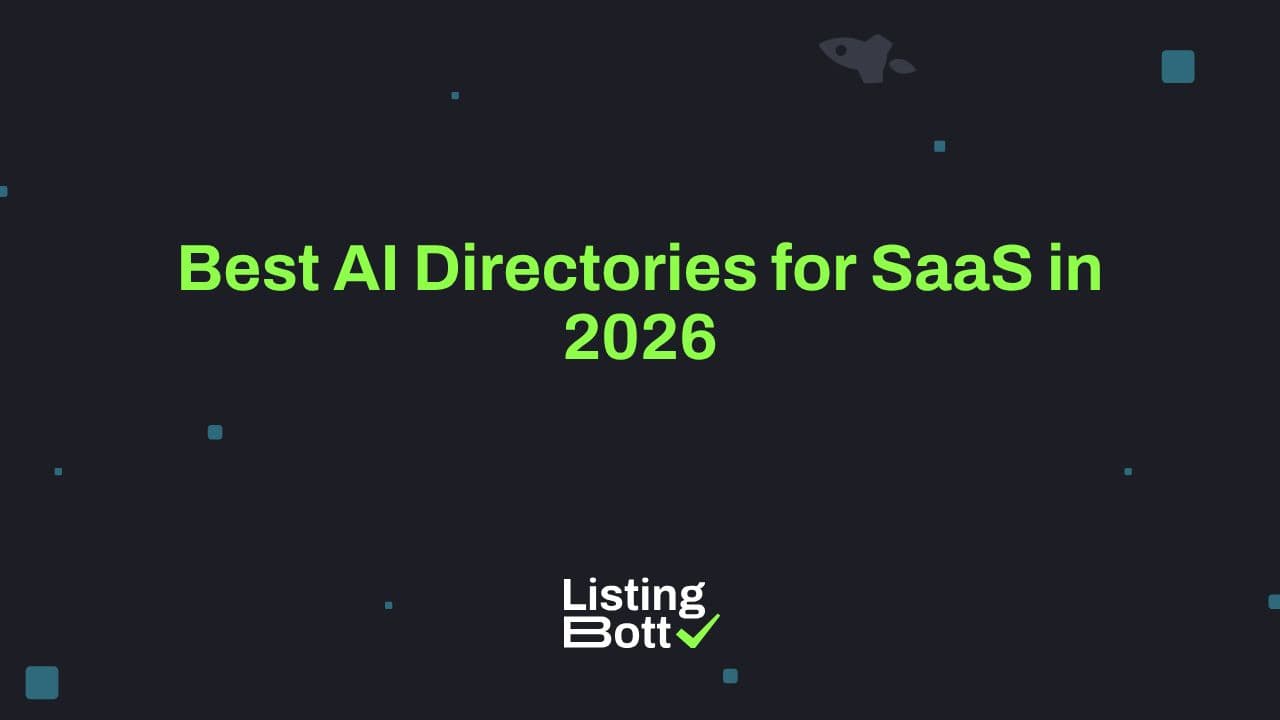 Thumbnail for: Best AI Directories for SaaS in 2026