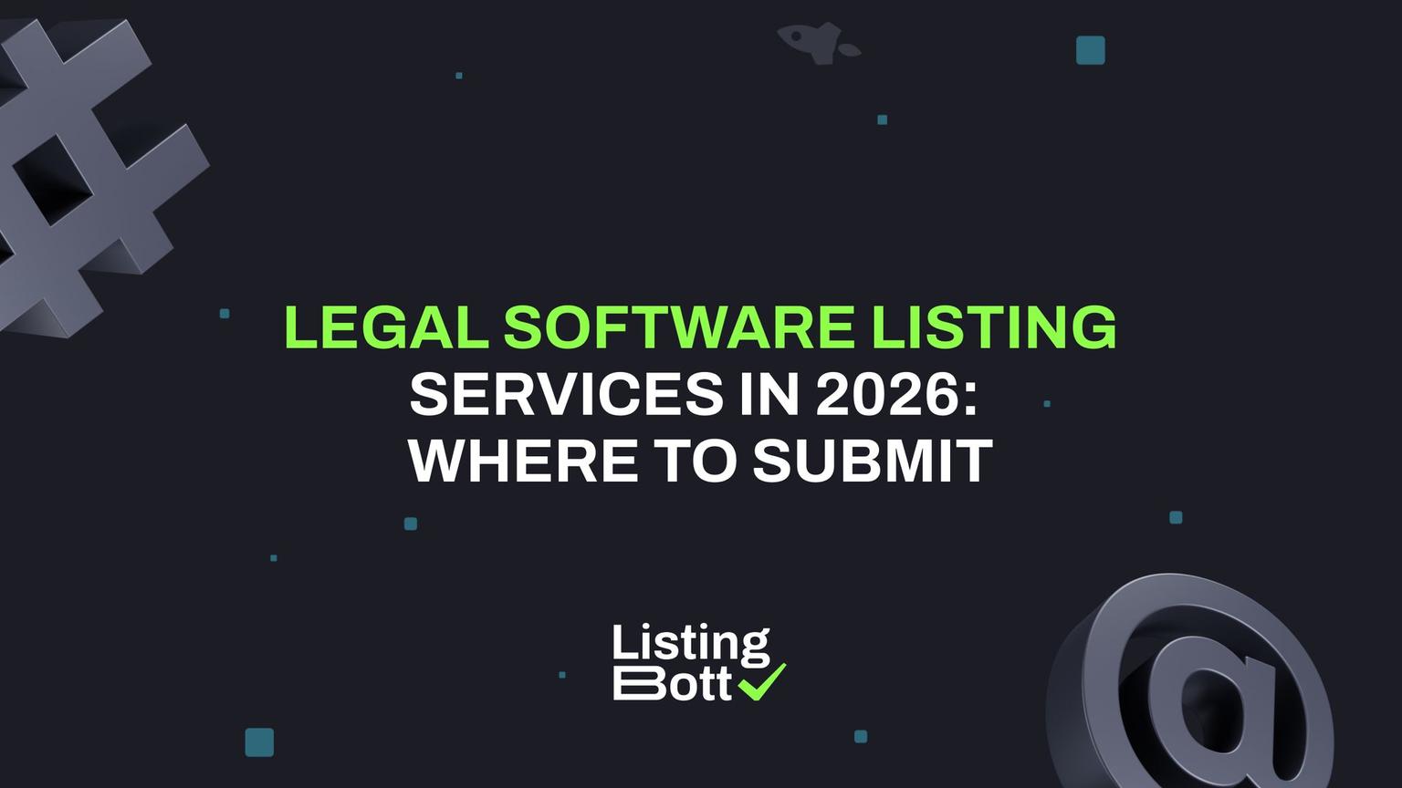 Thumbnail for: Legal Software Listing Services in 2026: Where to Submit