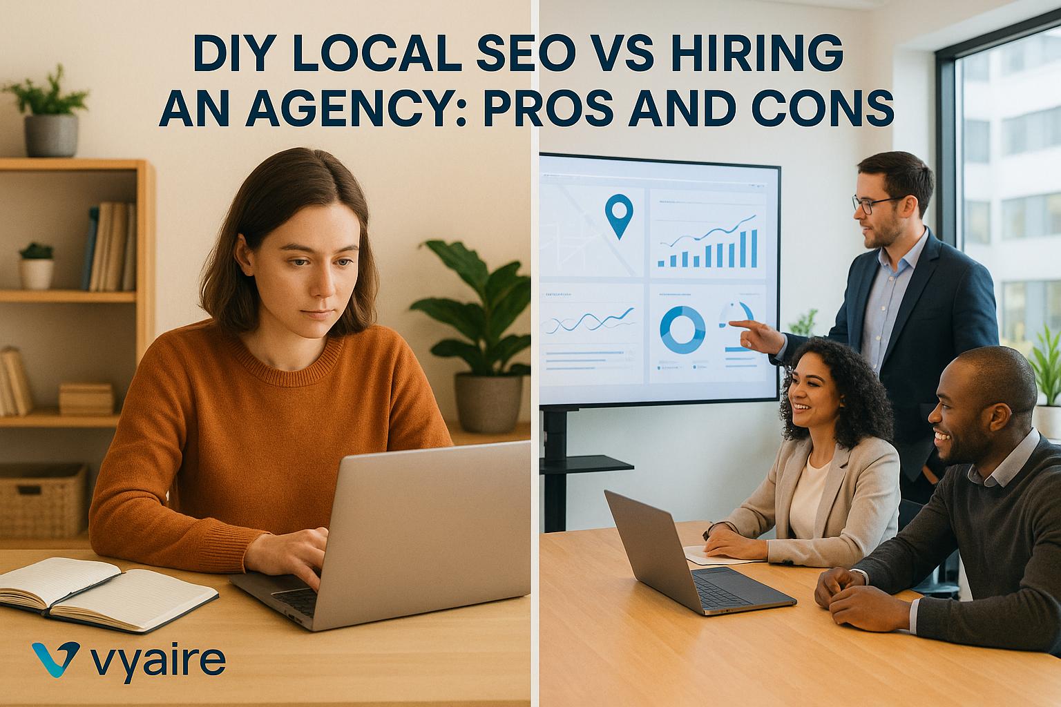 Thumbnail for: DIY Local SEO vs Hiring an Agency: Pros and Cons