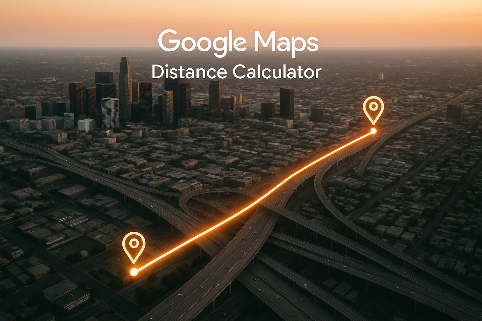 Thumbnail for: Google Maps Distance Calculator