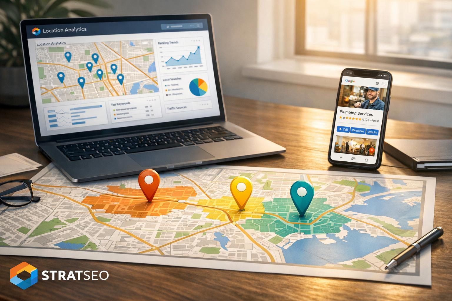 Thumbnail for: how to rank a service area business