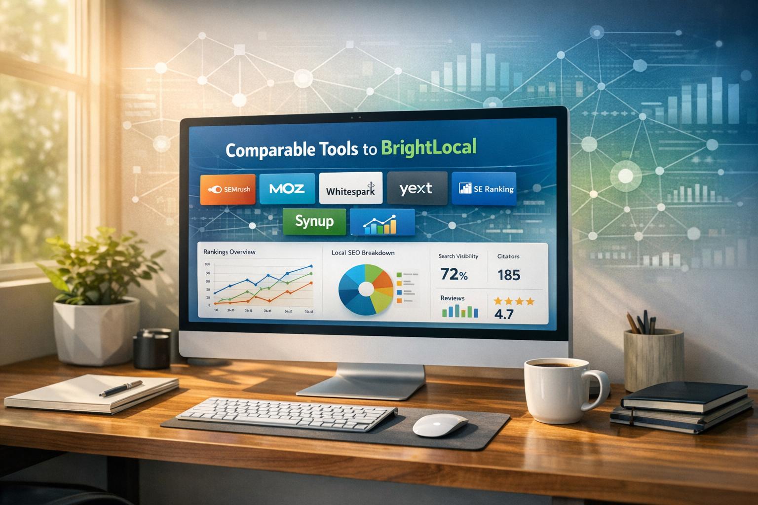 Thumbnail for: comparable tools to brightlocal