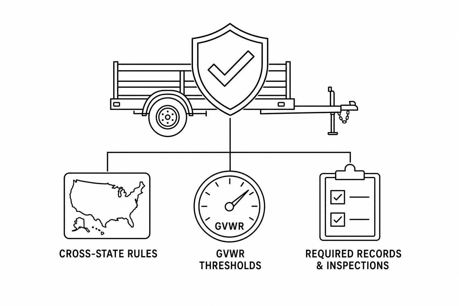 State Insurance Rules for Trailer Rentals