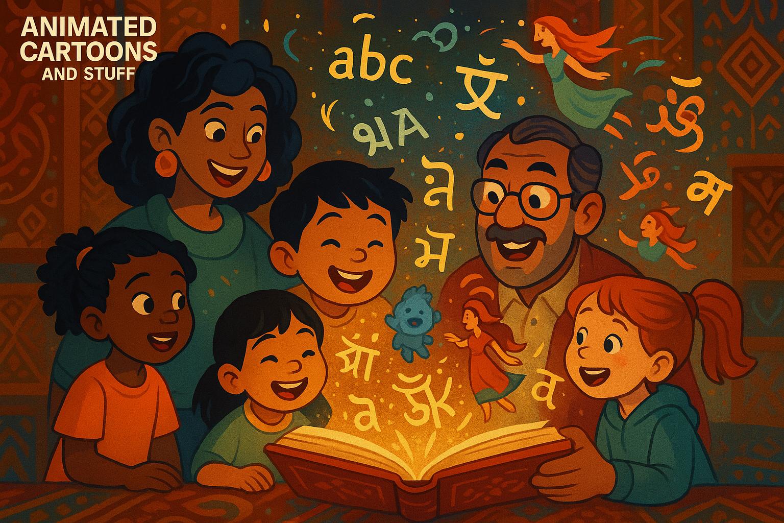 Language Cartoon Animation How Animation Helps Language Development and Preservation | LongStories.ai