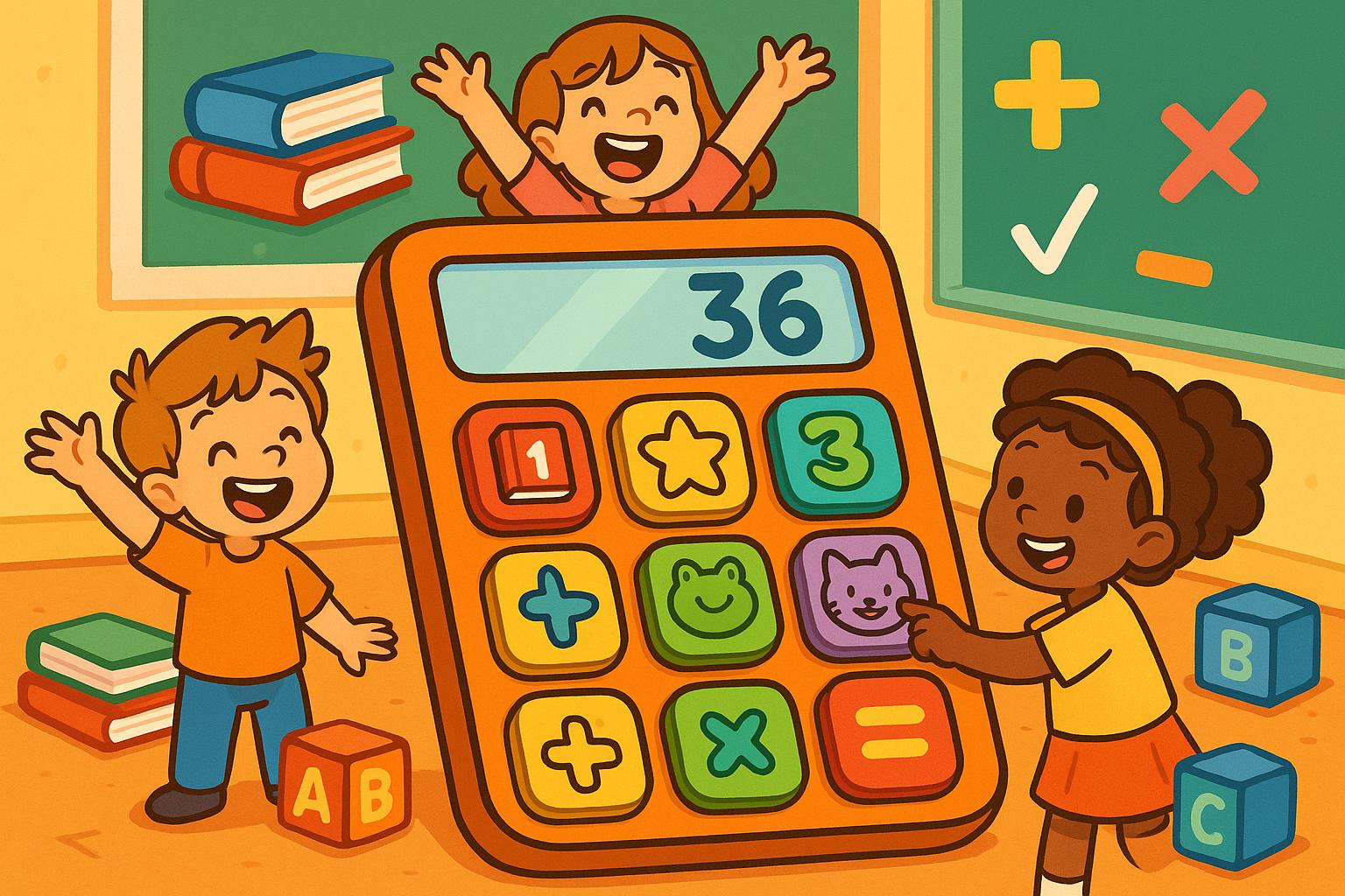 Educational Theme Calculator for Kids | LongStories.ai