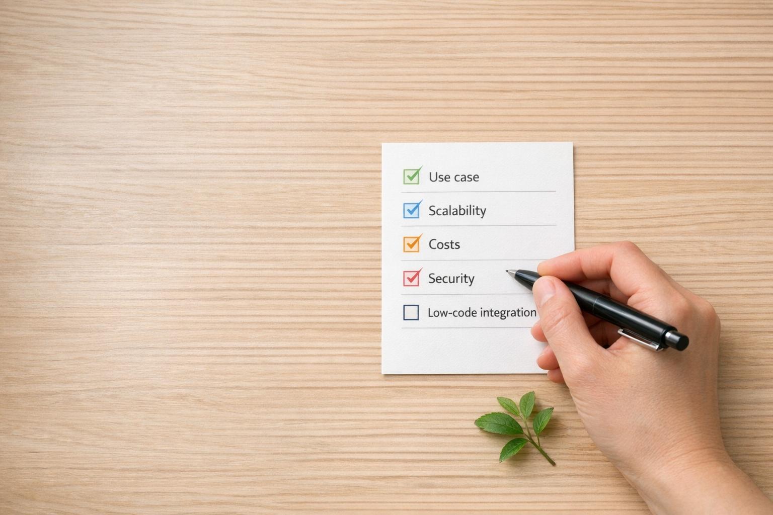 Thumbnail for: Checklist for Selecting Blockchain Platforms in 2026