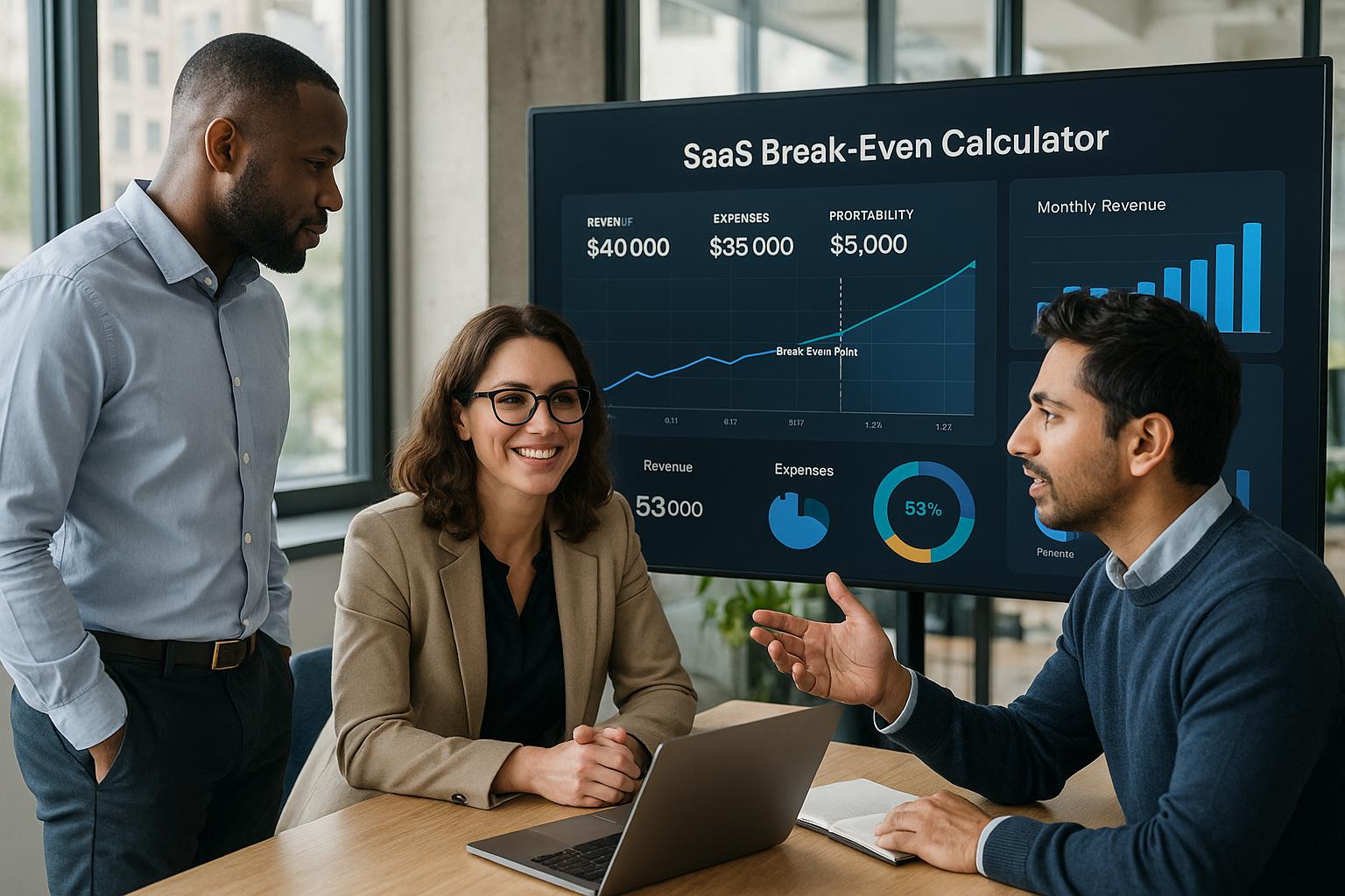 Thumbnail for: SaaS Break-Even Calculator: How It Works