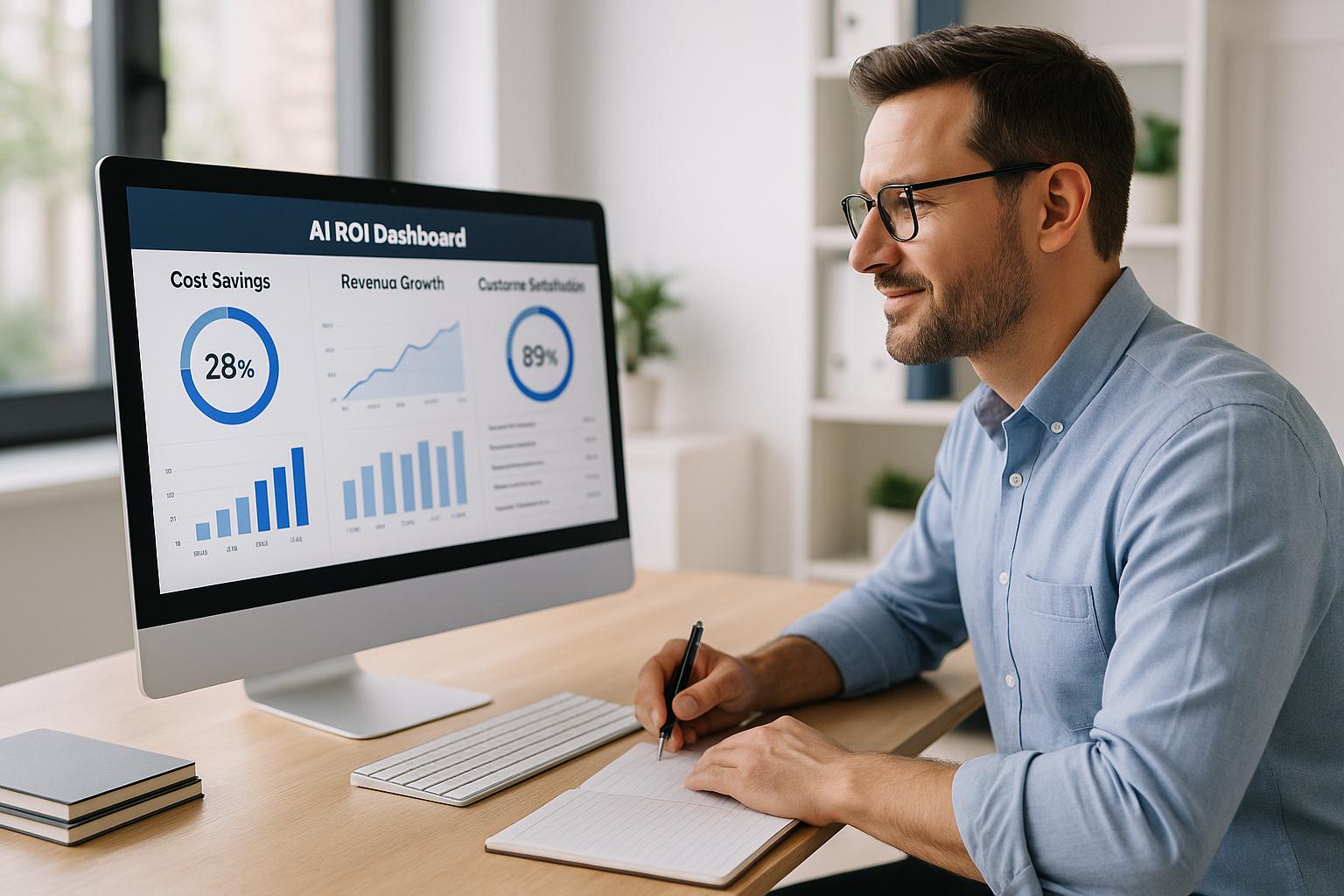 Thumbnail for: AI ROI Metrics for Small Businesses