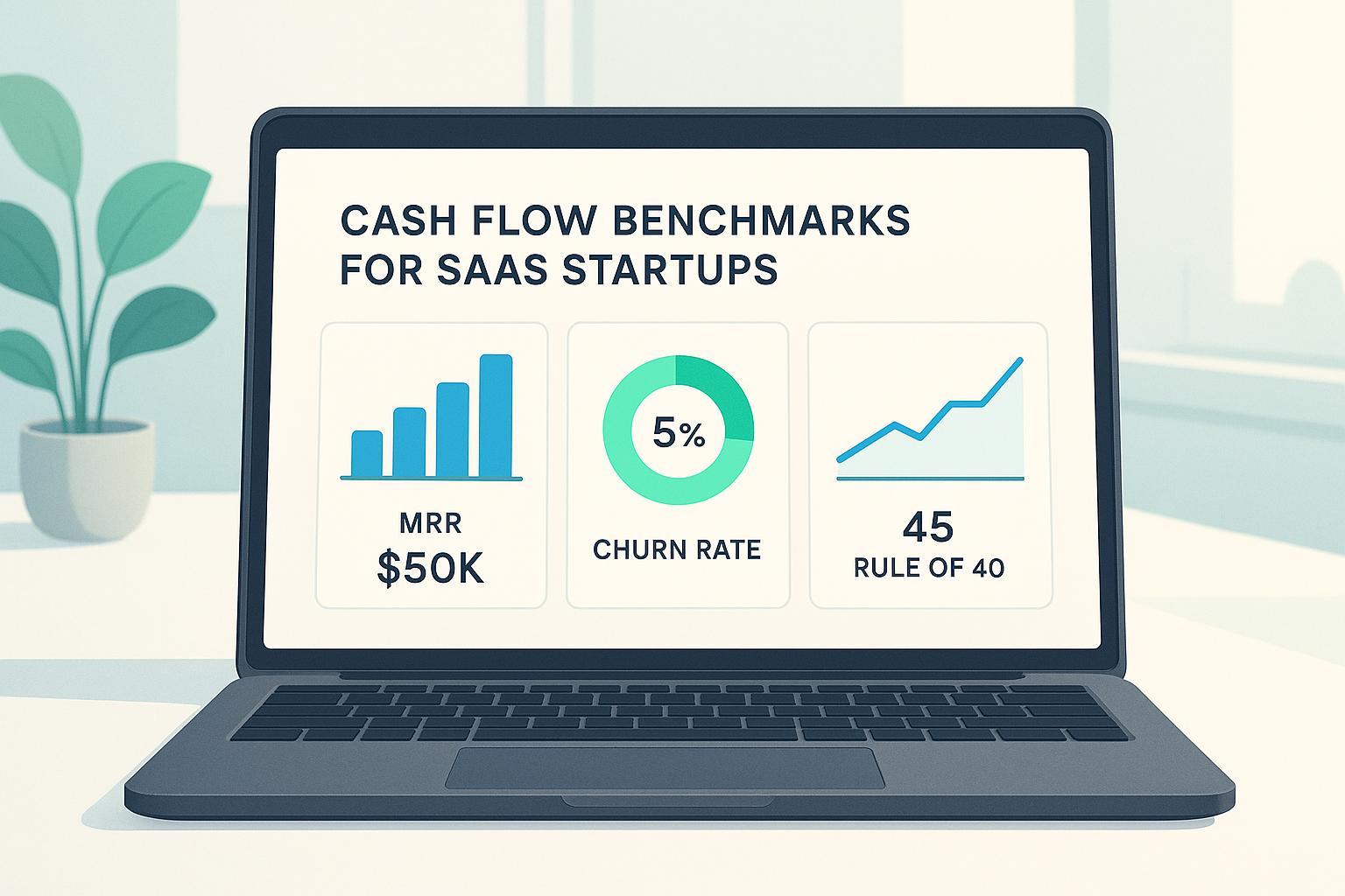 Thumbnail for: Cash Flow Benchmarks for SaaS Startups