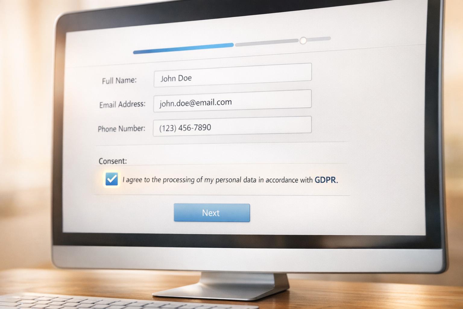 Thumbnail for: GDPR Consent Rules for Real-Time Forms