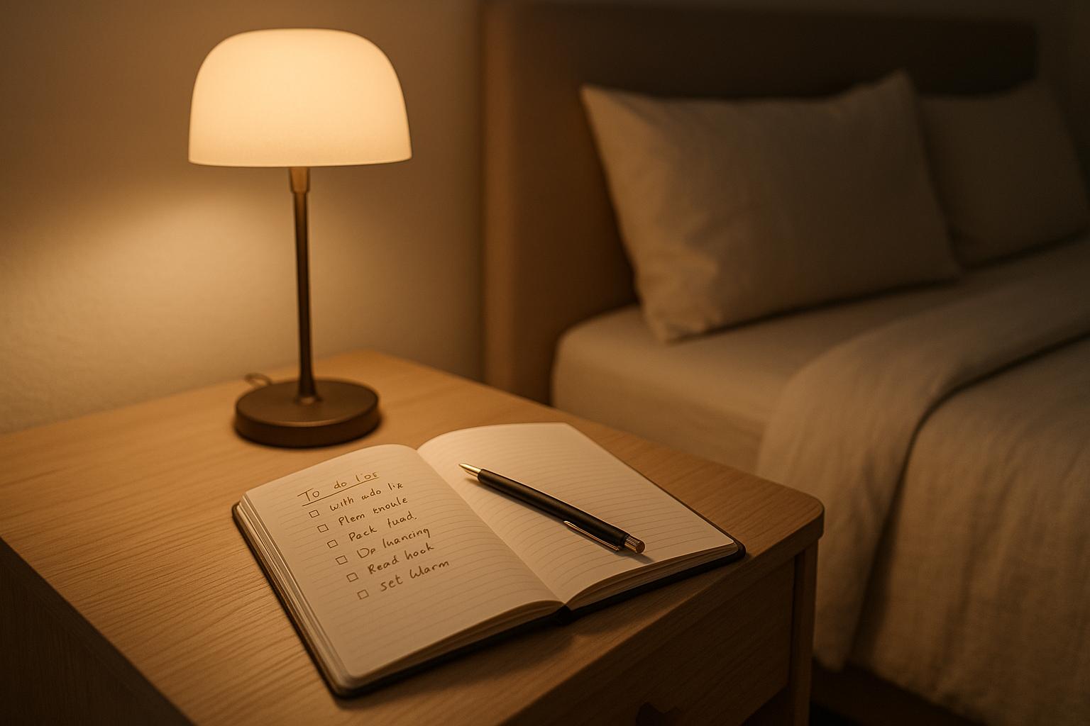 How to Plan Tomorrow Tonight