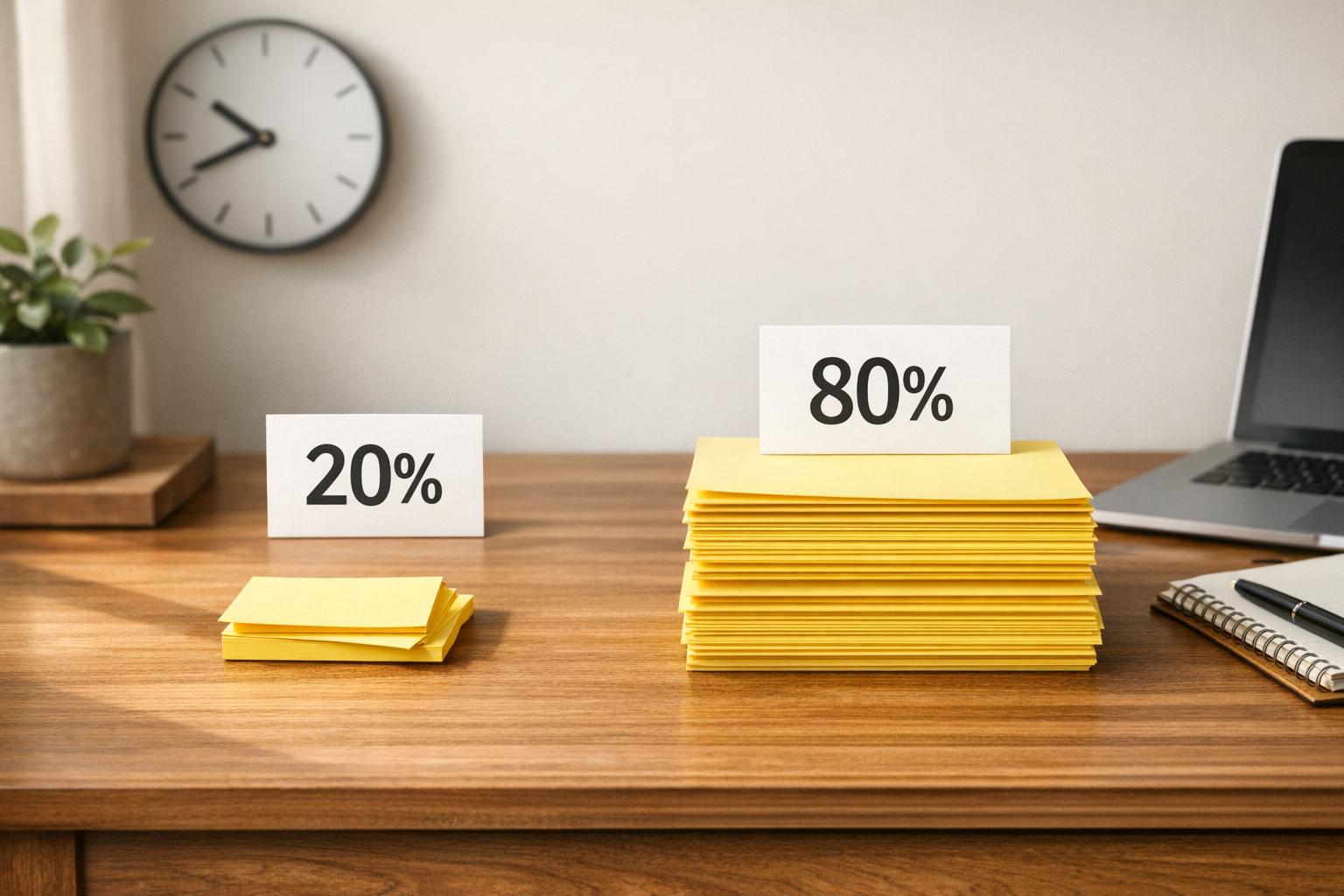 Pareto Principle: 80/20 Rule for Task Prioritization